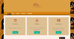 Desktop Screenshot of giselacentrodedanza.com